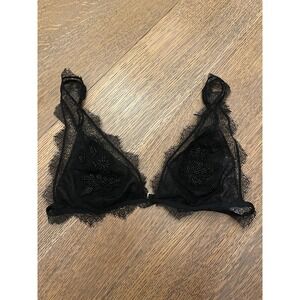 Victoria's Secret Dream Angels Bralette – Size Medium – Black‎